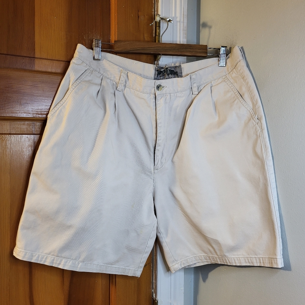Tabasco Men's Pleated Front Denim Shorts